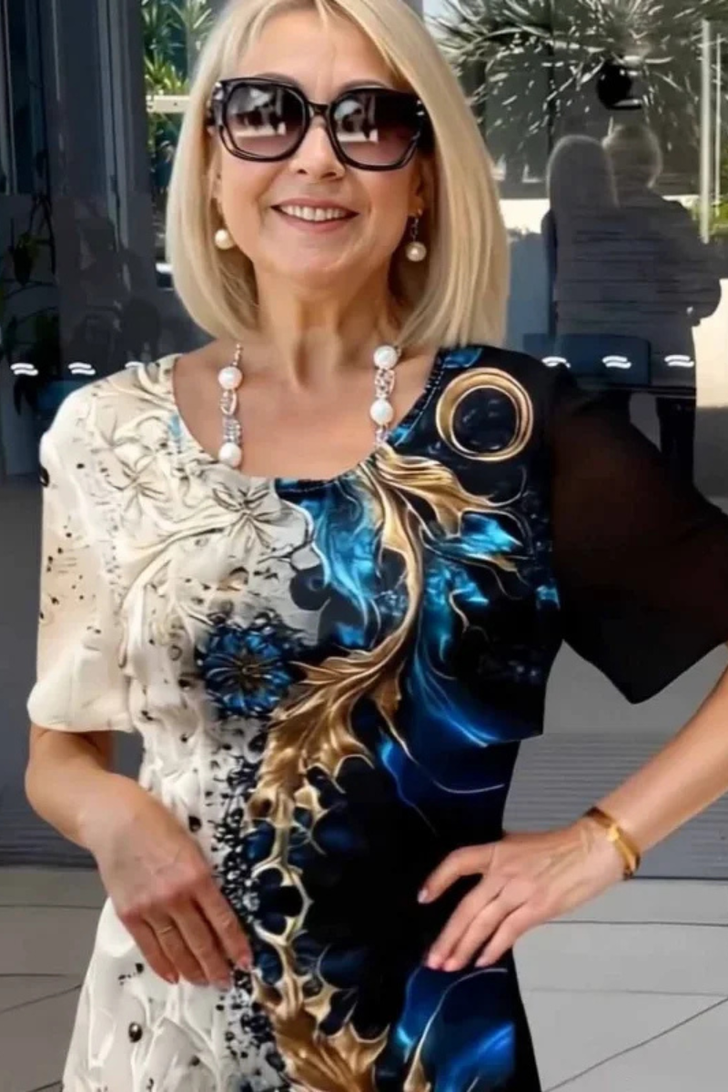 Cleo™ | Elegancka Wygodna Sukienka Midi