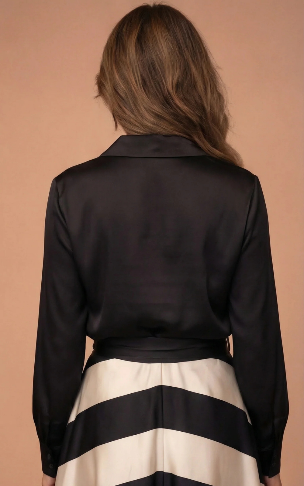 Romy™ | Elegancka Pasiasta Sukienka Maxi