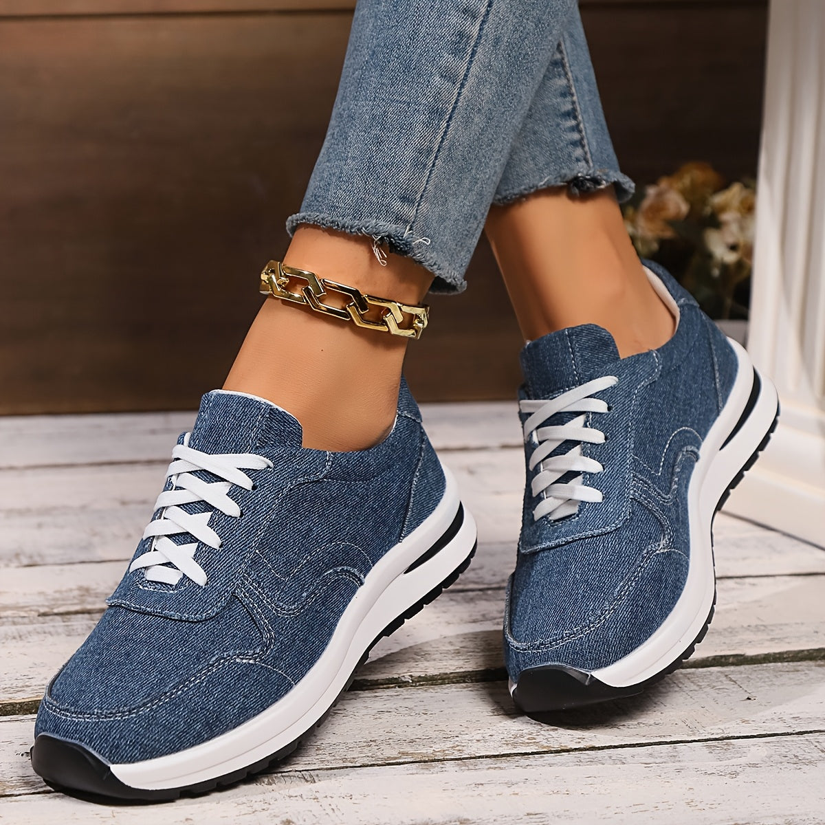 Izzy™ | Sneakersy ortopedyczne z dżinsu
