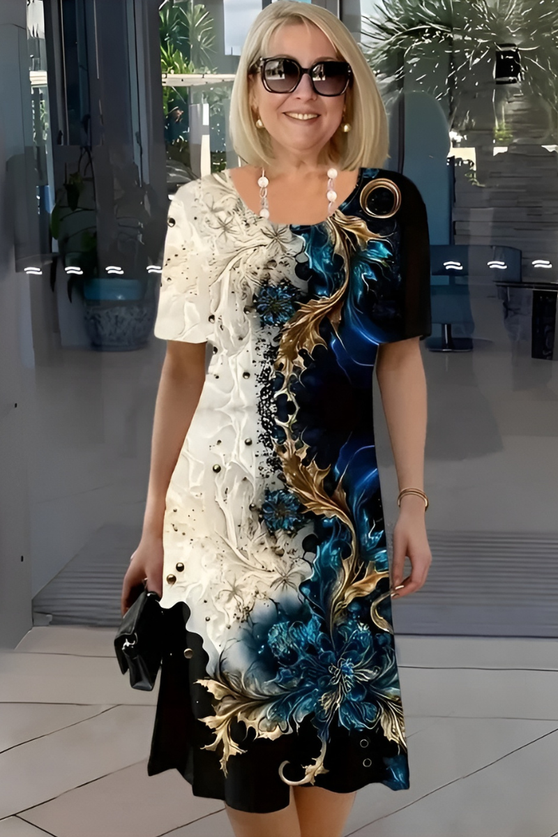 Cleo™ | Elegancka Wygodna Sukienka Midi