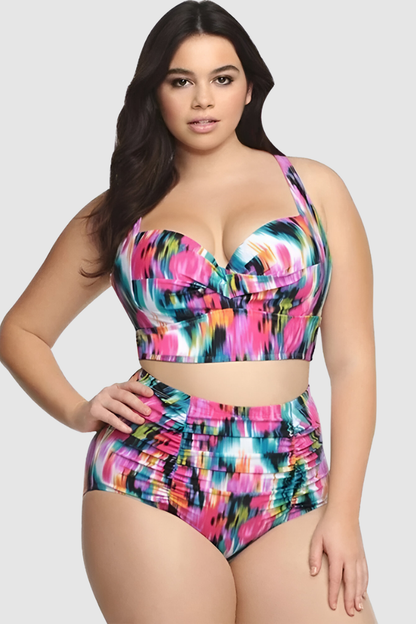 Louna™ | Bikini Plus Size z Elastycznym Kontrolą Brzucha