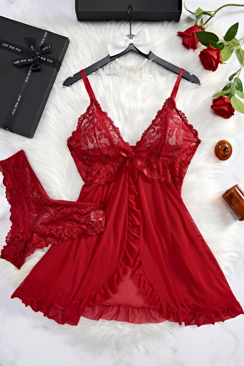 Orin™ | Wygodny, seksowny komplet bielizny koronkowej