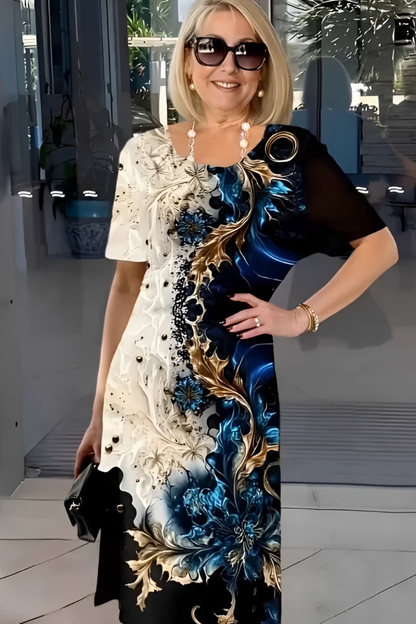 Cleo™ | Elegancka Wygodna Sukienka Midi