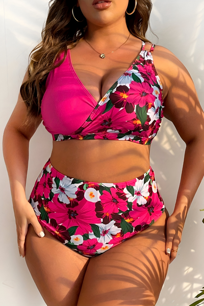 Nela™ | Bikini Plus Size z Elastycznym Kontrolą Brzucha