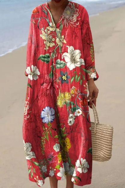 Korae™ | Elegancka Letnia Sukienka Midi