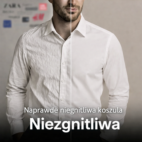 Antoni™ | Koszula Slim Fit Bez Zagnieceń
