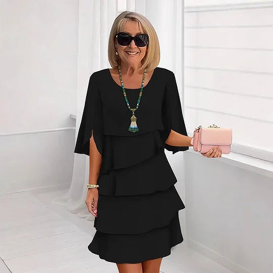Tara™ | Elegancka Warstwowa Sukienka Mini