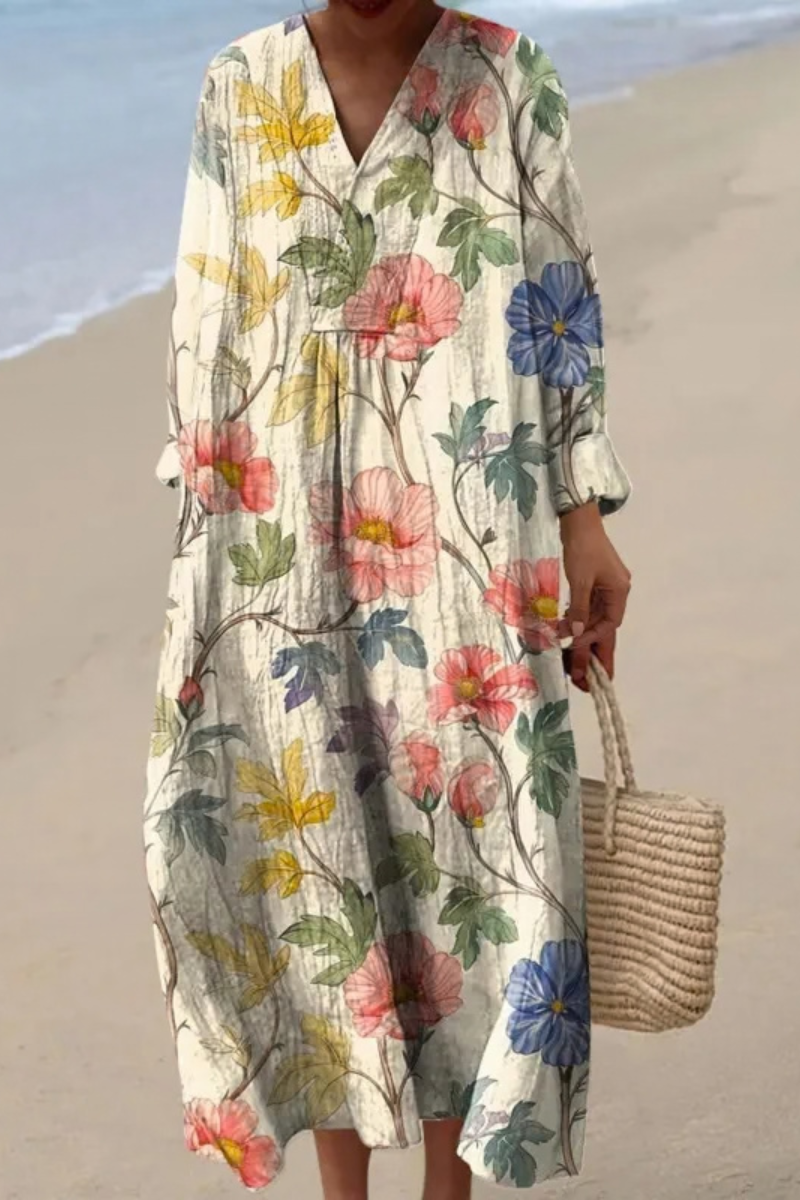 Korae™ | Elegancka Letnia Sukienka Midi