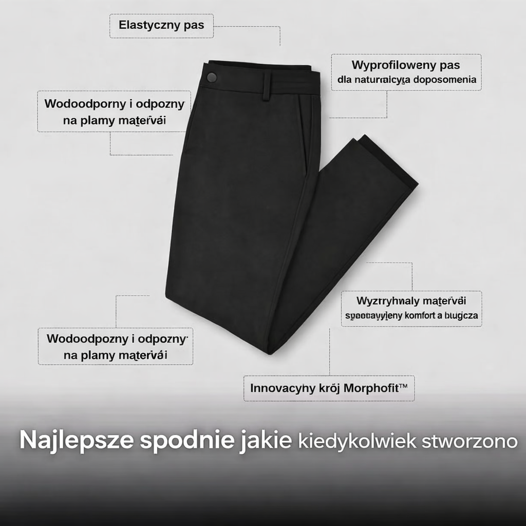 MorphoFit™ Elastyczne Spodnie