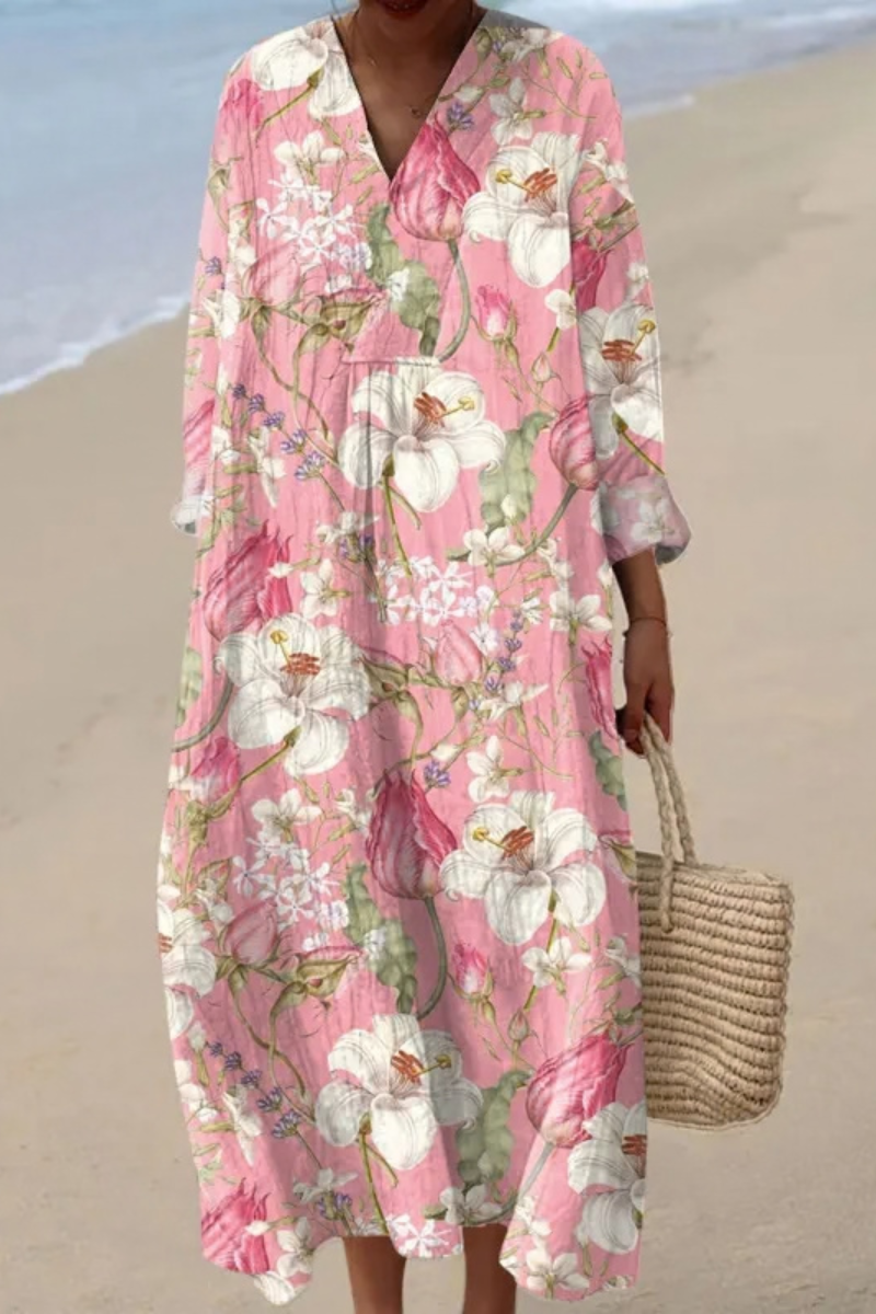 Korae™ | Elegancka Letnia Sukienka Midi