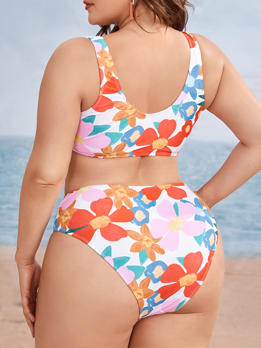 Vivy™ | Bikini Plus Size z Elastycznym Kontrolą Brzucha