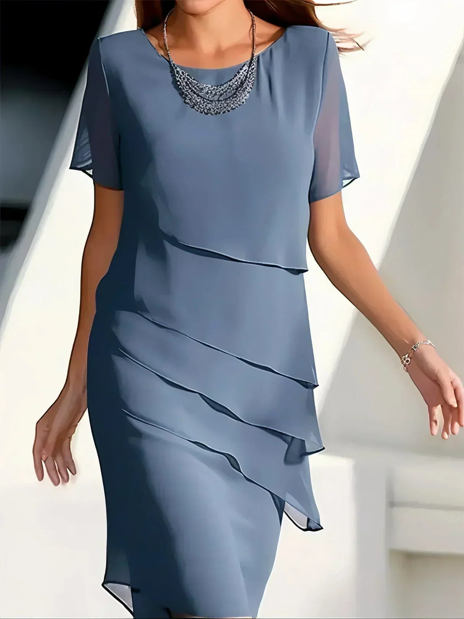 Sena™ | Elegancka Sukienka Midi