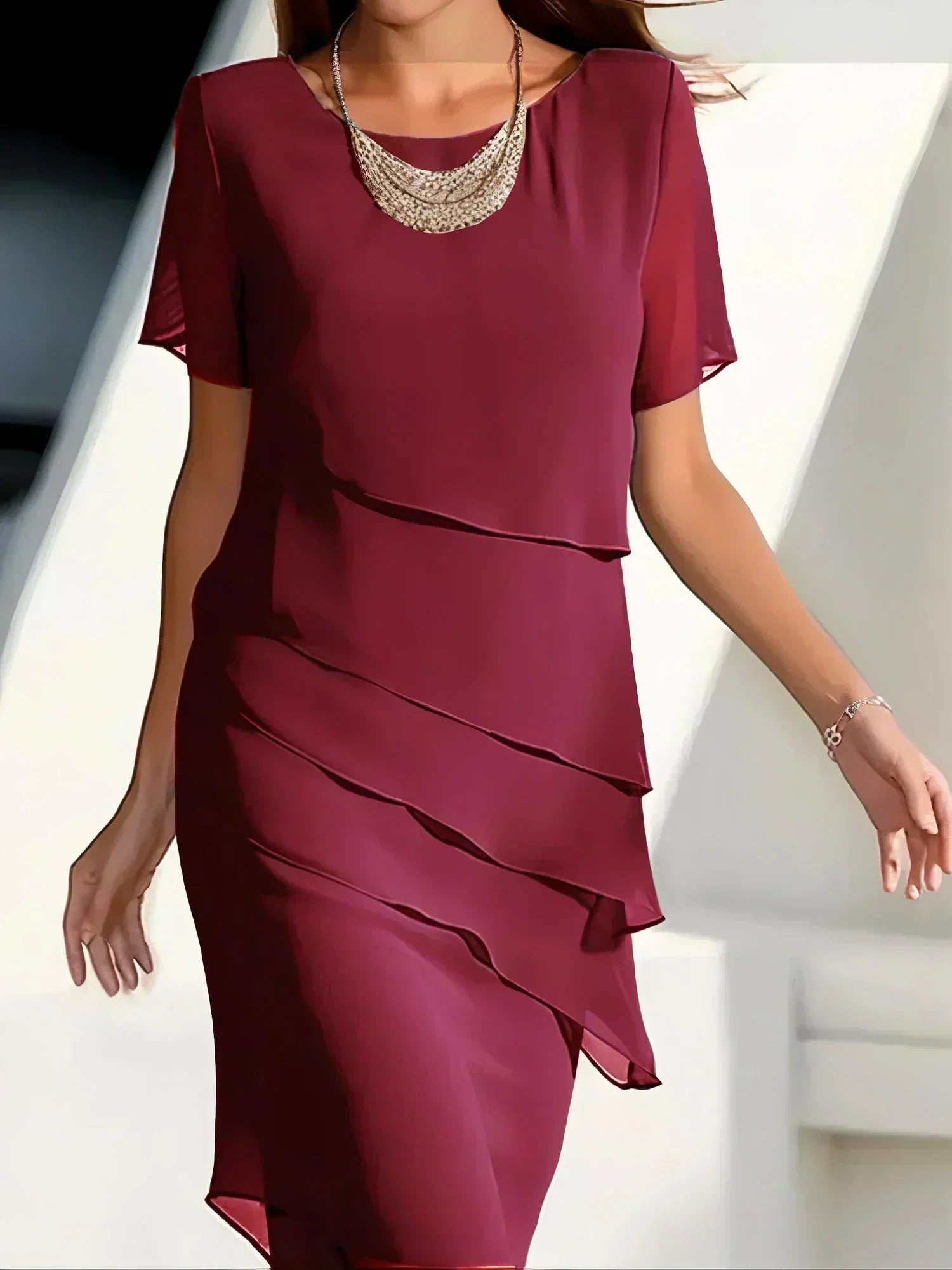 Sena™ | Elegancka Sukienka Midi