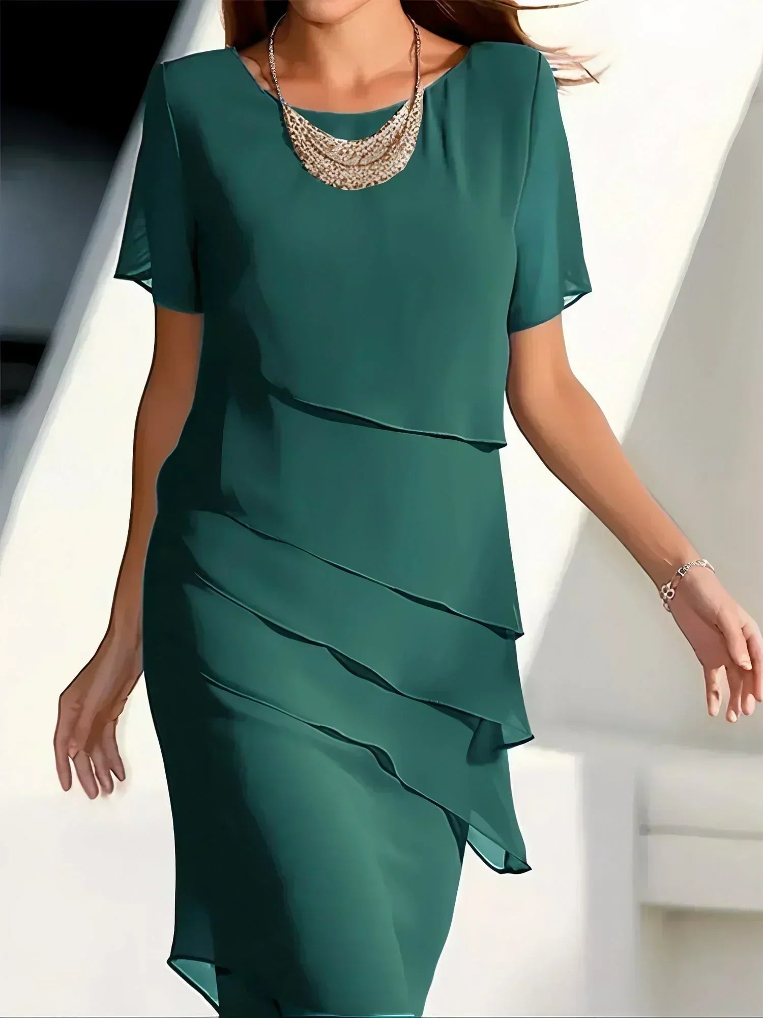 Sena™ | Elegancka Sukienka Midi