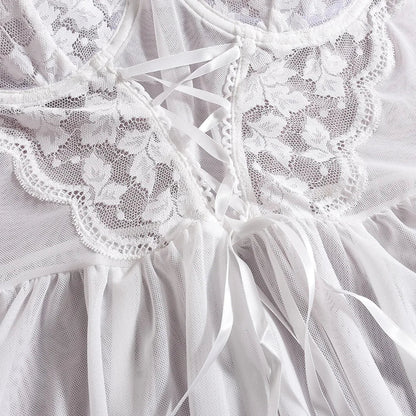 Nova™ | Elegancka nocna szlafrok z kwiatowym wzorem