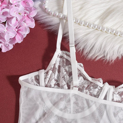 Nova™ | Elegancka nocna szlafrok z kwiatowym wzorem