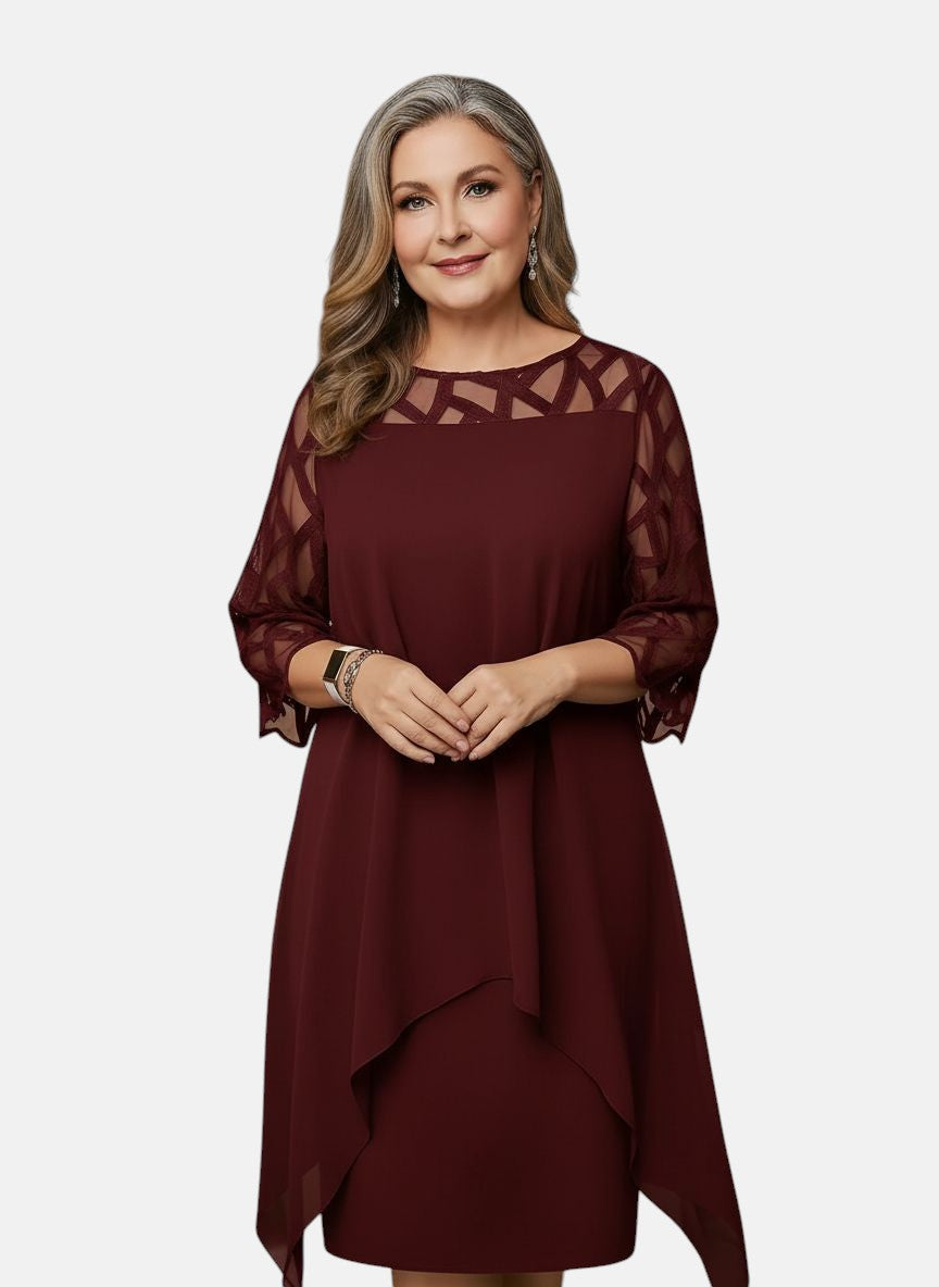 Elara™ | Elegancka, wygodna sukienka midi