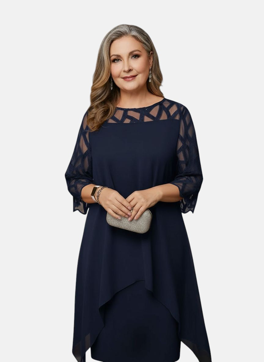 Elara™ | Elegancka, wygodna sukienka midi