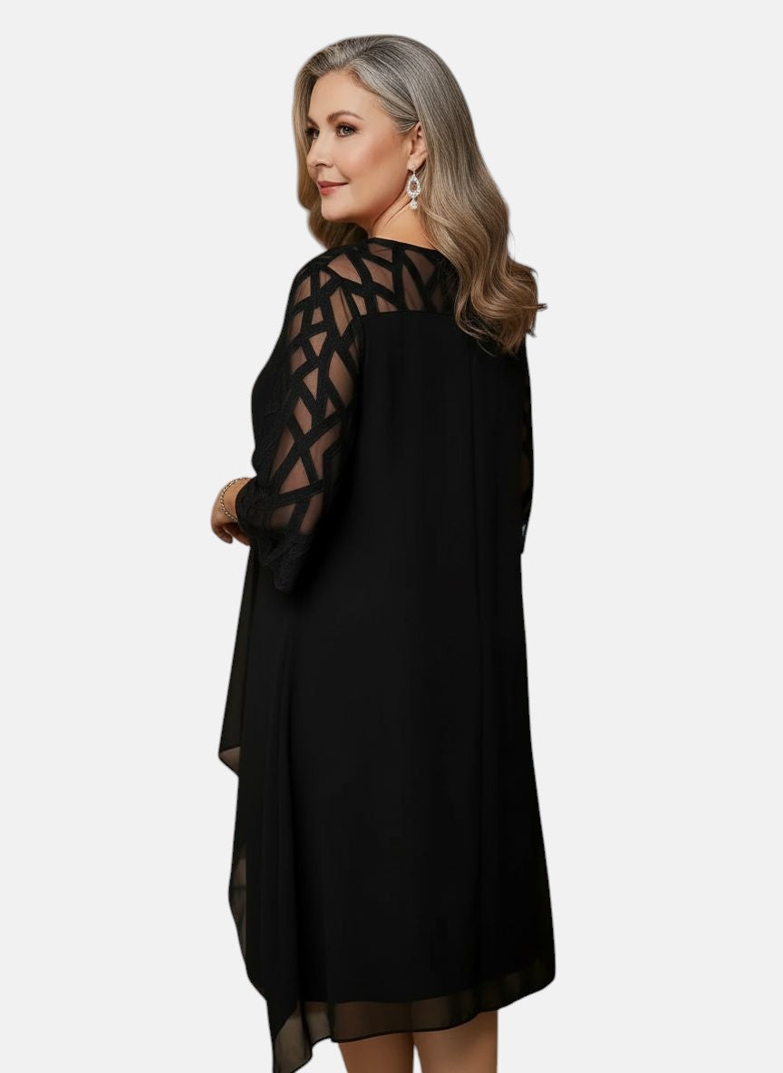 Elara™ | Elegancka, wygodna sukienka midi