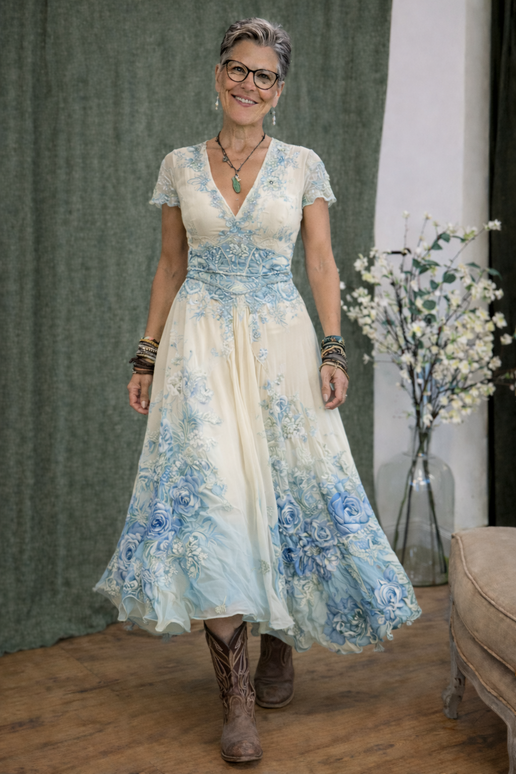 Agnieszka™ | Sukienka boho inspirowana stylem vintage