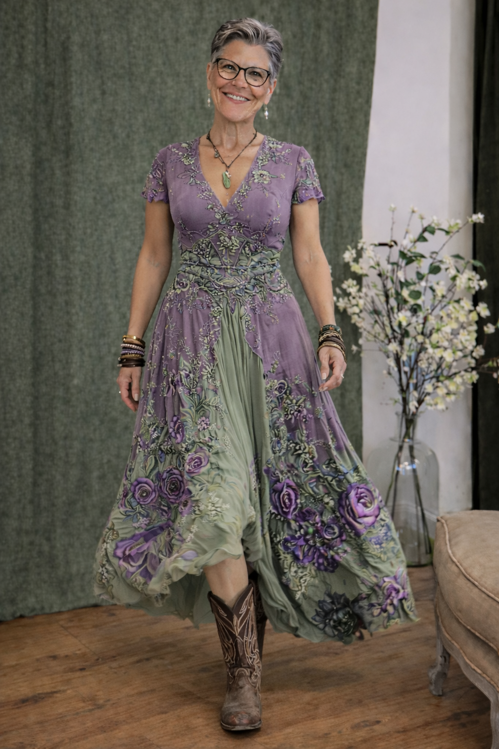 Agnieszka™ | Sukienka boho inspirowana stylem vintage