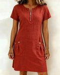 Nadia™ | Casualowy Oversize Top Z Nadrukiem