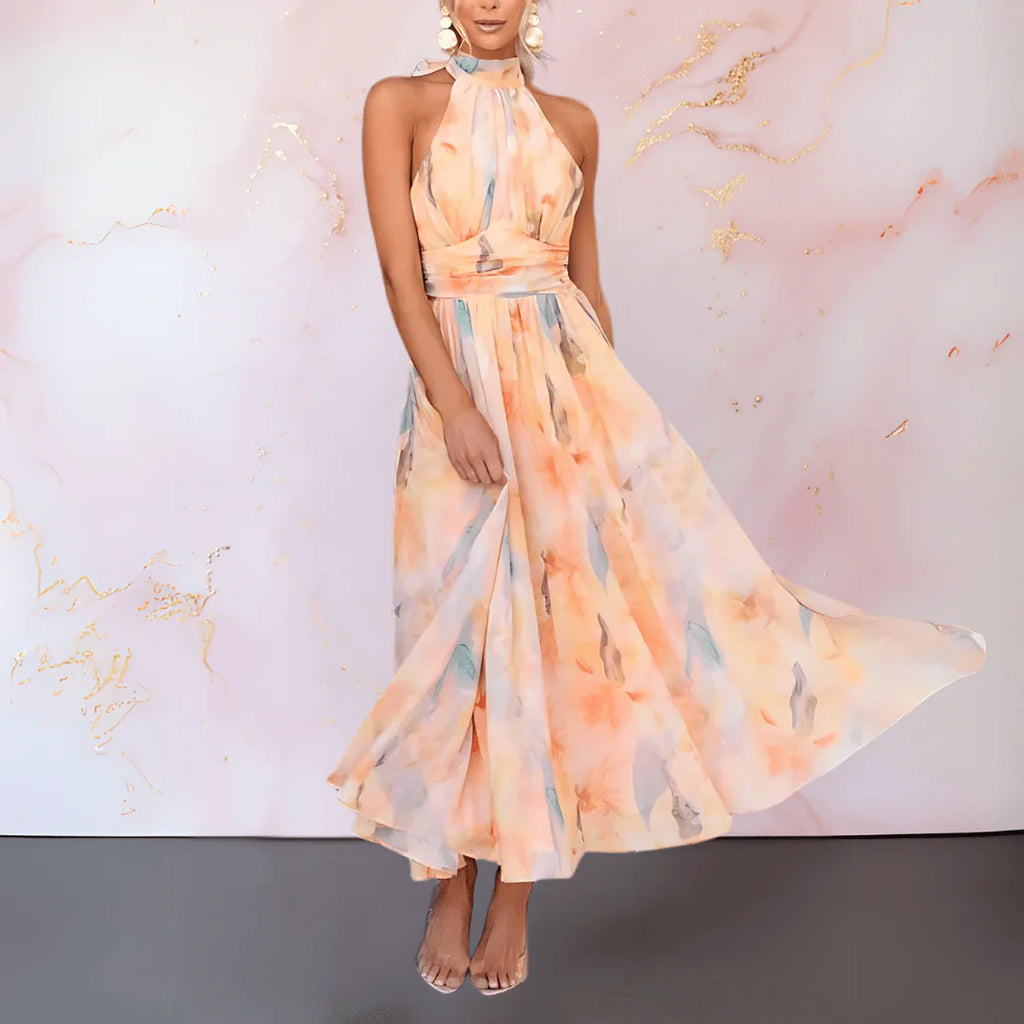 Meya™ | Szykowna Sukienka Maxi Halter