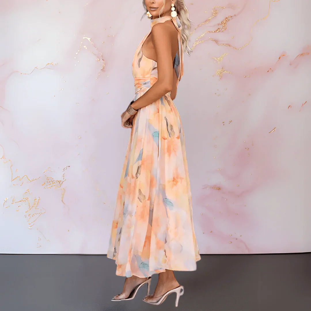 Meya™ | Szykowna Sukienka Maxi Halter