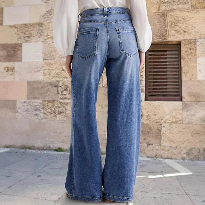 Rena™ | Nowoczesne Jeansy Wide Leg